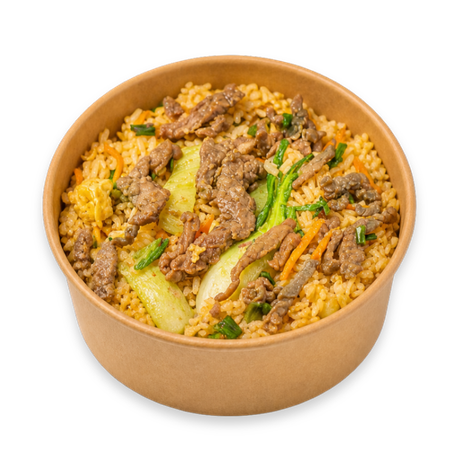 arroz salteado ternera