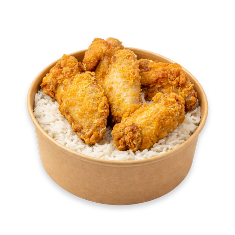 pollo frito original con arroz