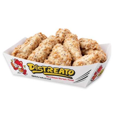 pollo frito mayo trufa